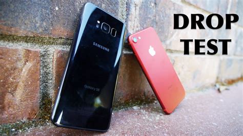 drop test samsung galaxy s8|Samsung Galaxy S8 vs iPhone 7 .